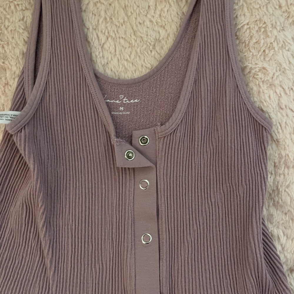 Purple tank